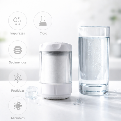 Filtro Purificador de Agua l Mejora tu Agua,Mejora tu Piel.